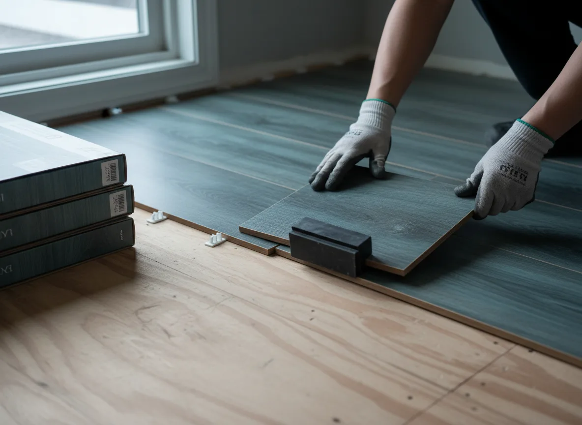 Luxury Vinyl Plank Installation company in Shawnee, WY